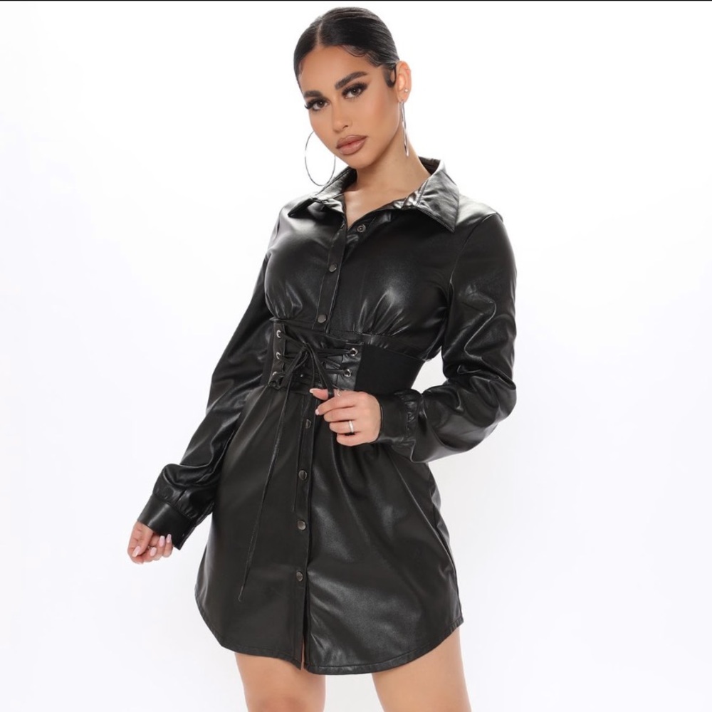 Leather Dress ✨